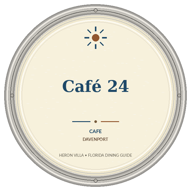 Café 24 — Davenport