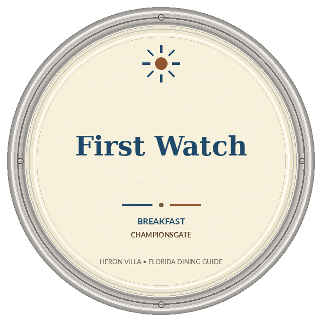 First Watch — Championsgate
