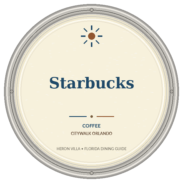 Starbucks — Citywalk Orlando