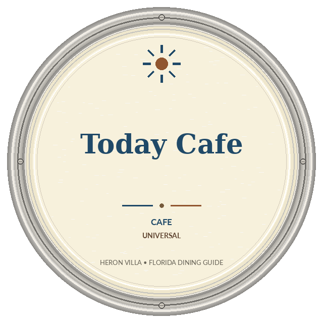 Today Cafe — Universal