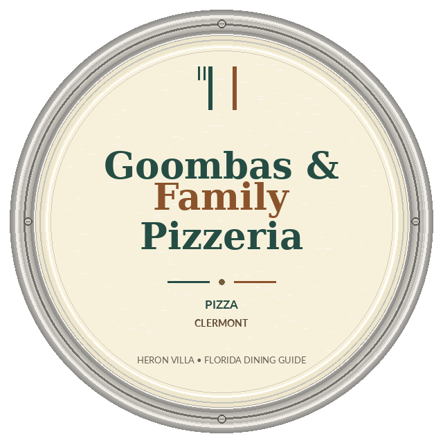 Goombas & Family Pizzeria — Clermont