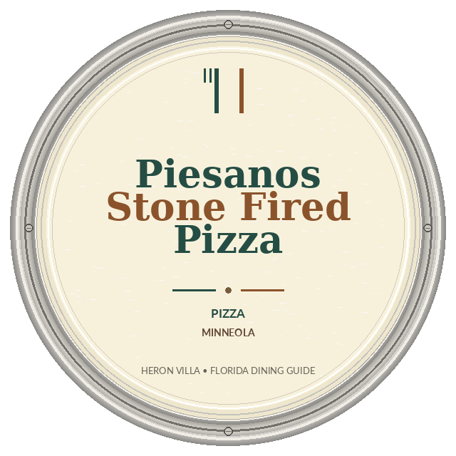 Piesanos Stone Fired Pizza — Minneola