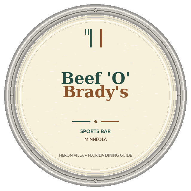 Beef 'O' Brady's — Minneola