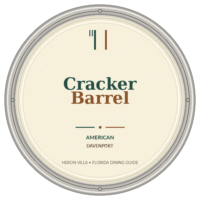 Cracker Barrel — Davenport