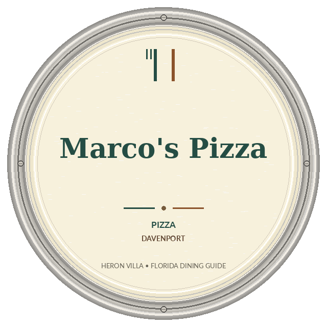 Marco's Pizza — Davenport