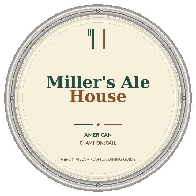 Miller's Ale House — ChampionsGate