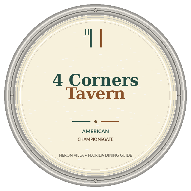 4 Corners Tavern — ChampionsGate