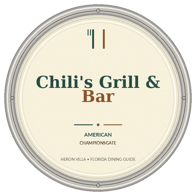 Chili's Grill & Bar — ChampionsGate