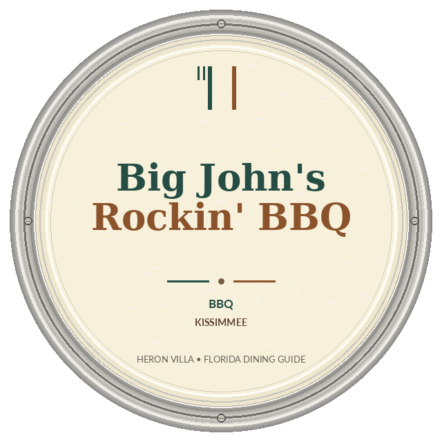 Big John's Rockin' BBQ — Kissimmee