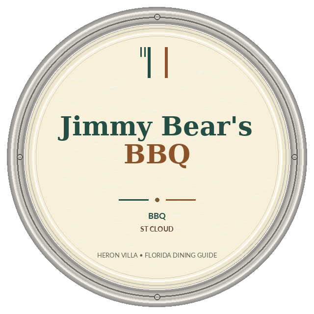 Jimmy Bear's BBQ — St Cloud