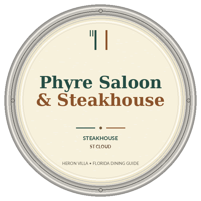 Phyre Saloon & Steakhouse — St Cloud