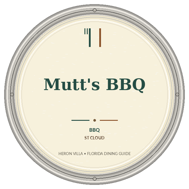 Mutt's BBQ — St Cloud