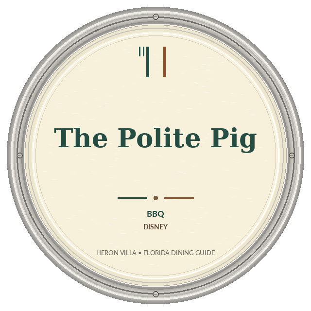 The Polite Pig — Disney