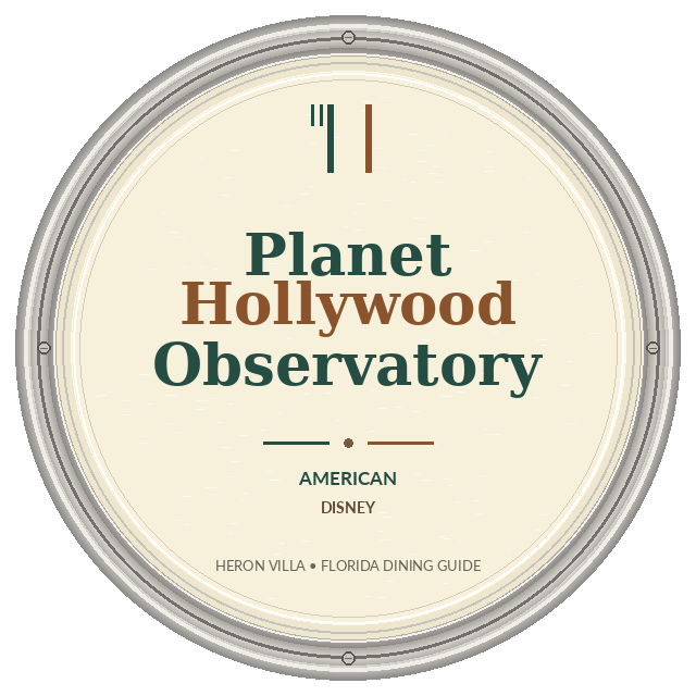 Planet Hollywood Observatory — Disney
