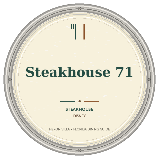 Steakhouse 71 — Disney