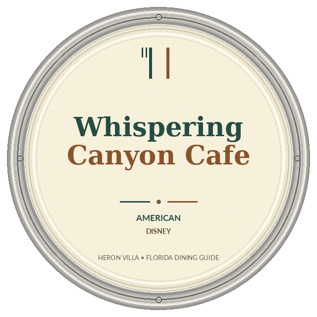Whispering Canyon Cafe — Disney