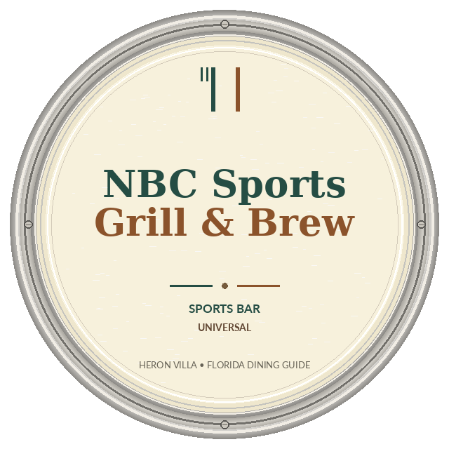 NBC Sports Grill & Brew — Universal