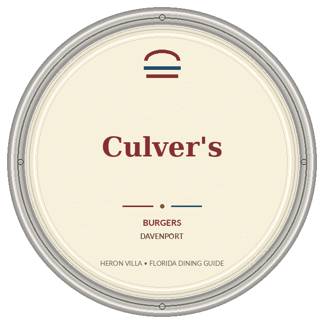 Culver's — Davenport