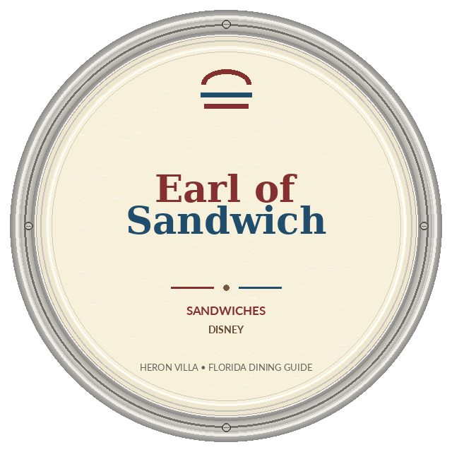 Earl of Sandwich — Disney