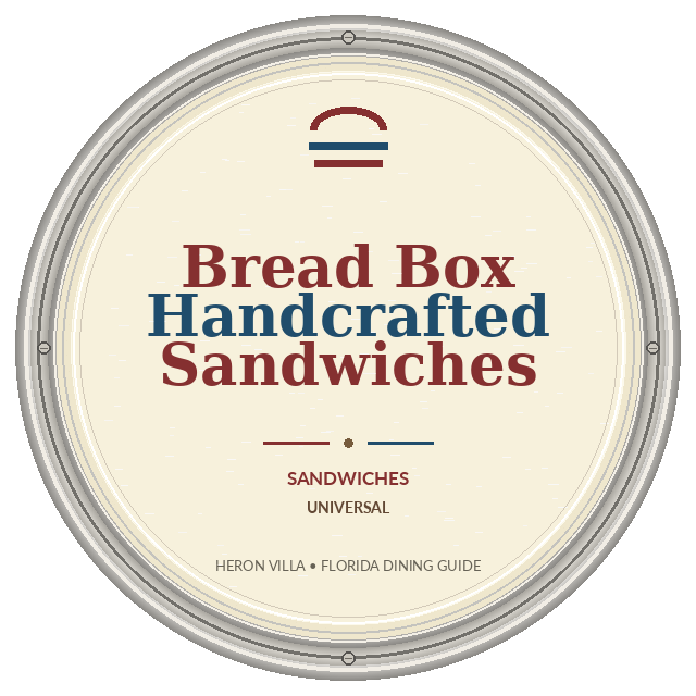 Bread Box Handcrafted Sandwiches — Universal