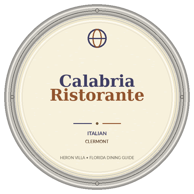 Calabria Ristorante — Clermont