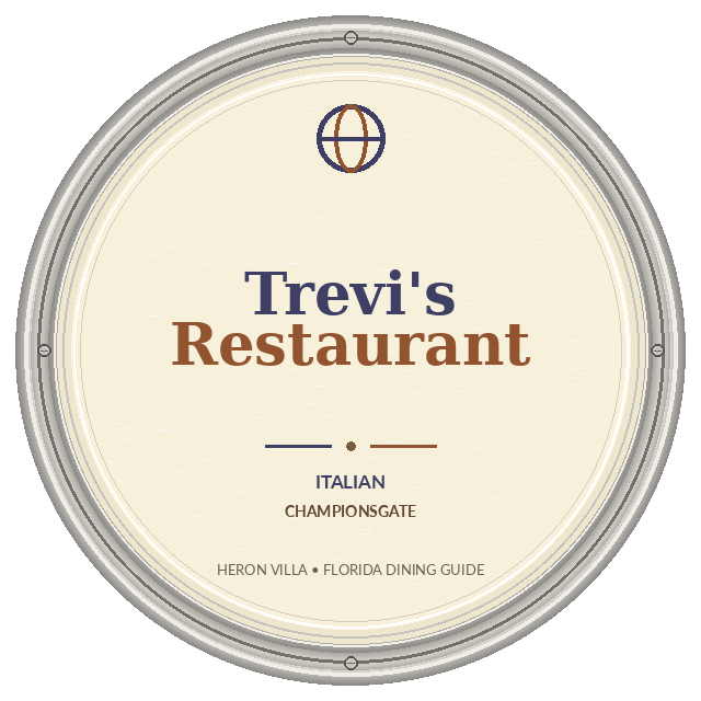 Trevi's Restaurant — ChampionsGate
