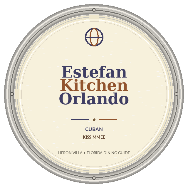 Estefan Kitchen Orlando — Kissimmee