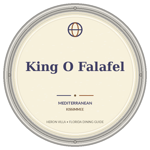 King O Falafel — Kissimmee