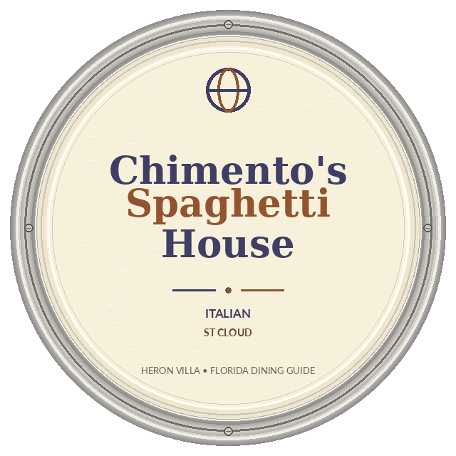Chimento's Spaghetti House — St Cloud