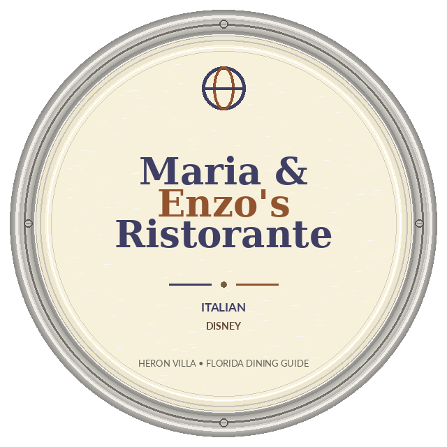 Maria & Enzo's Ristorante — Disney