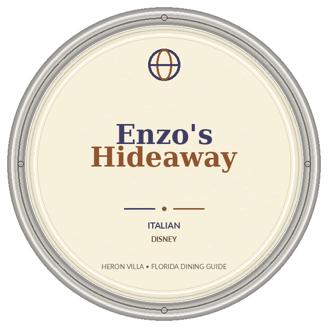 Enzo's Hideaway — Disney