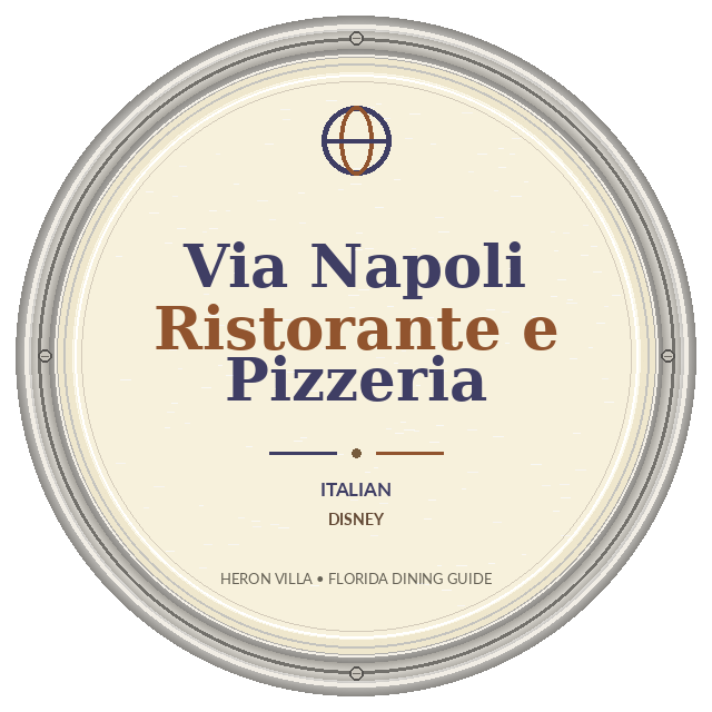 Via Napoli Ristorante e Pizzeria — Disney