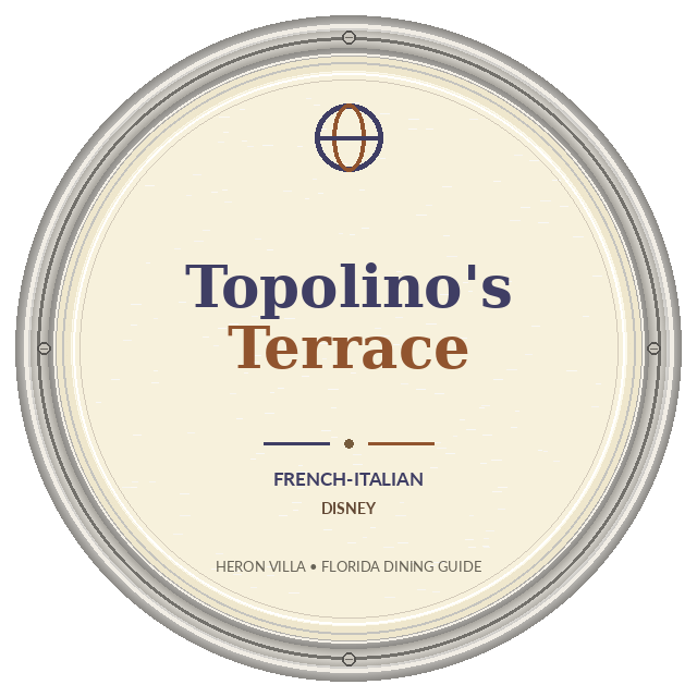 Topolino's Terrace — Disney