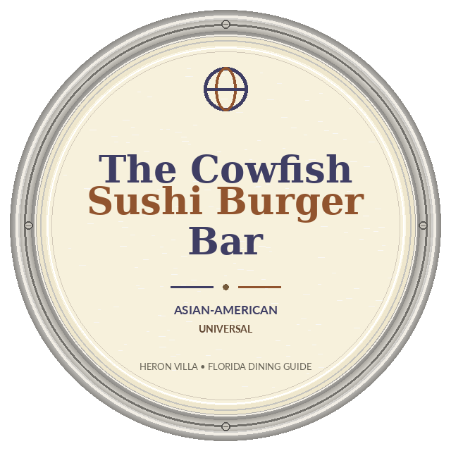 The Cowfish Sushi Burger Bar — Universal