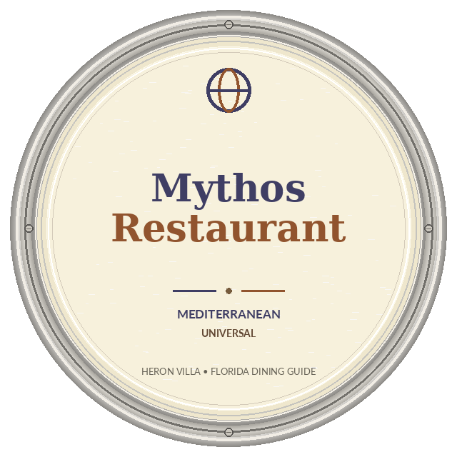 Mythos Restaurant — Universal