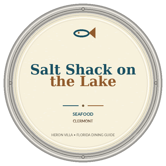 Salt Shack on the Lake — Clermont