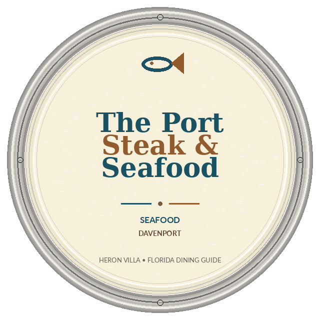 The Port Steak & Seafood — Davenport