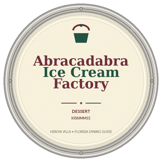 Abracadabra Ice Cream Factory — Kissimmee