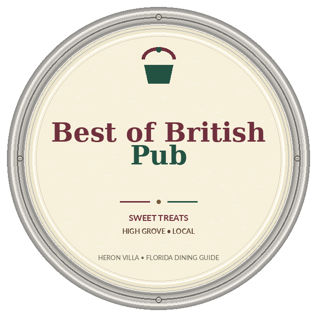 Best of British Pub — HIGH GROVE • LOCAL