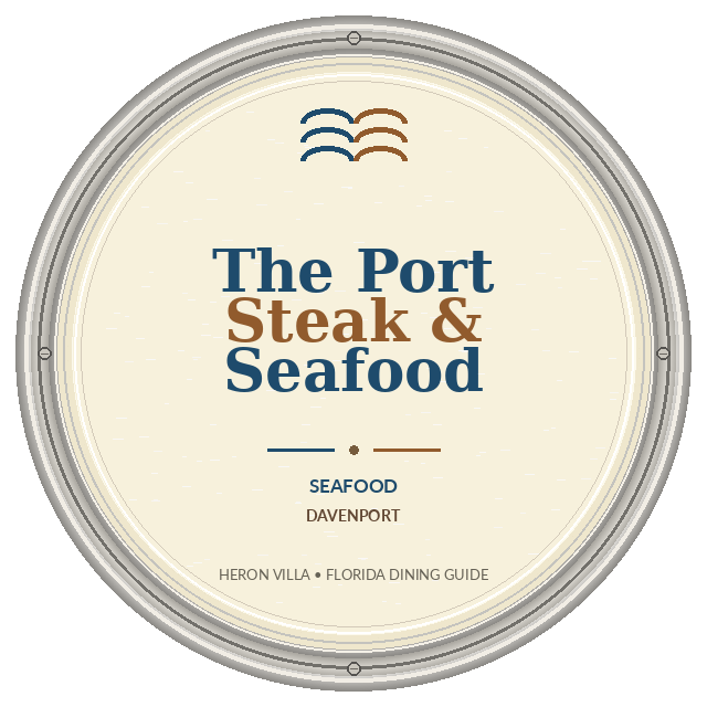 The Port Steak & Seafood — Davenport